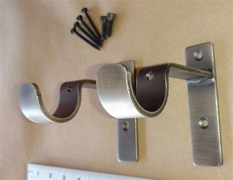 heavy duty curtain rail brackets